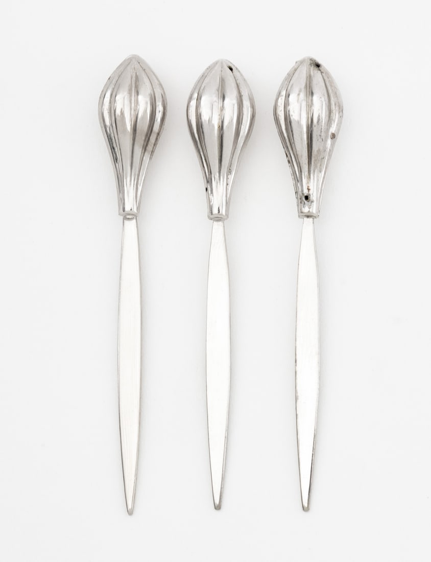 Sterling Silver Cocktail Picks, 27 - 7