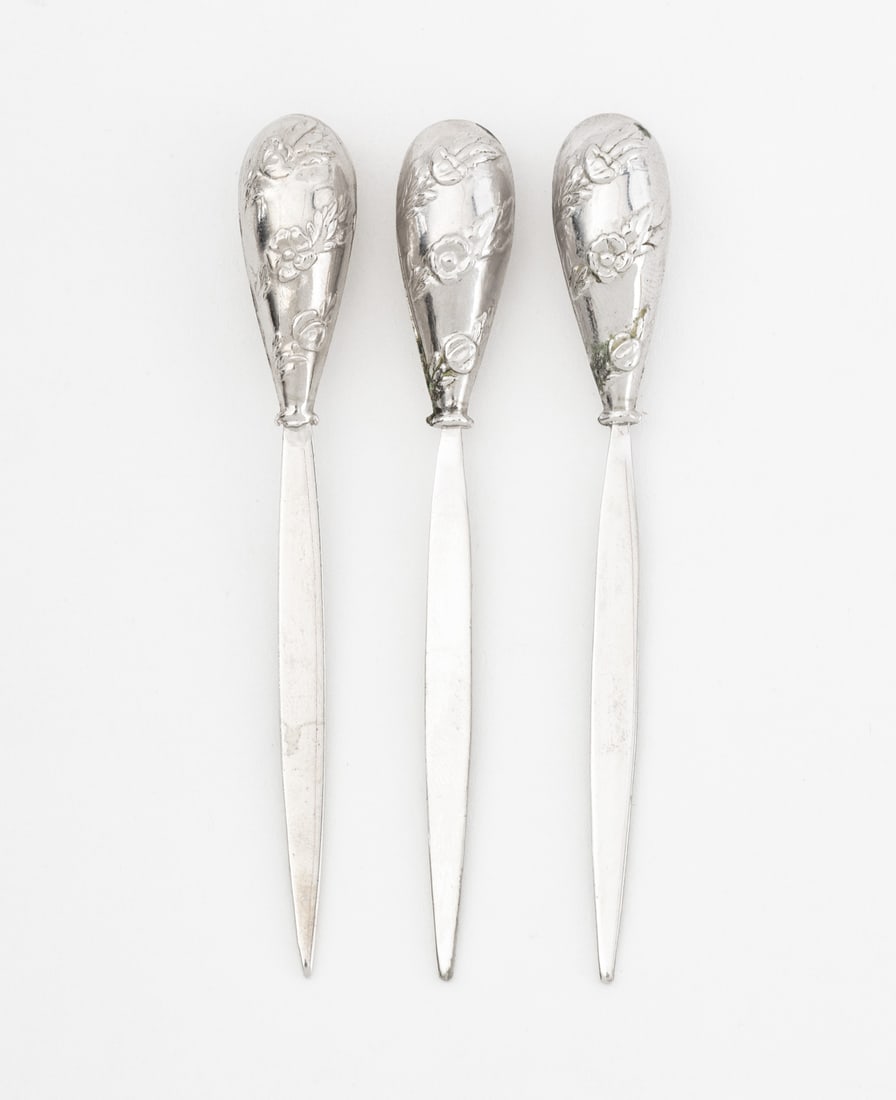 Sterling Silver Cocktail Picks, 27 - 8