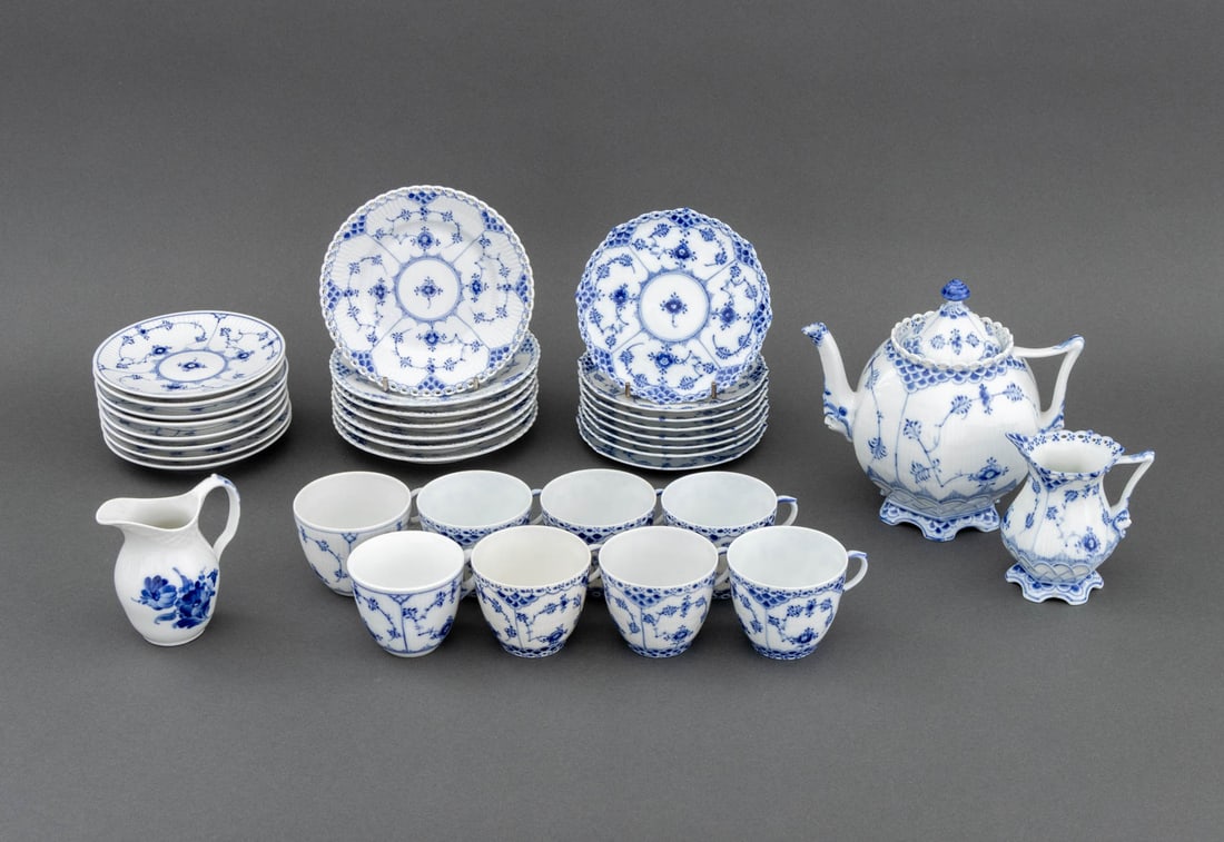 Royal Copenhagen Porcelain Tableware, 34 Pcs. (1 of 20)