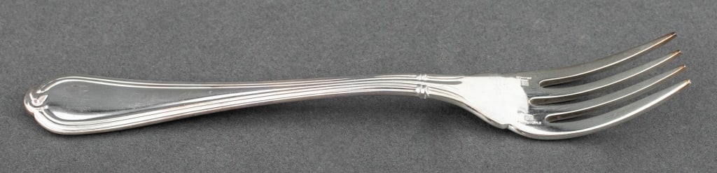 Christofle "Oceana" Silver Plate Flatware Set, 23 - 12