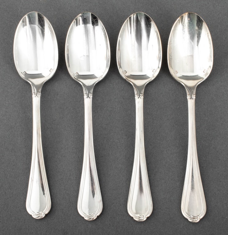 Christofle "Oceana" Silver Plate Flatware Set, 23 - 2