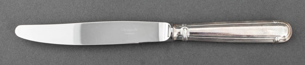 Christofle "Oceana" Silver Plate Flatware Set, 23 - 8