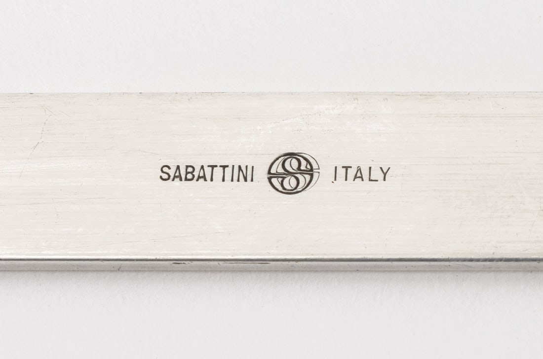 Sabattini Silver Plate Serving Tableware, 8 Pcs. - 11