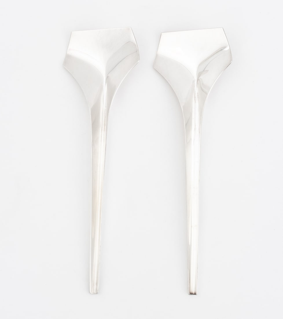 Sabattini Silver Plate Serving Tableware, 8 Pcs. - 2