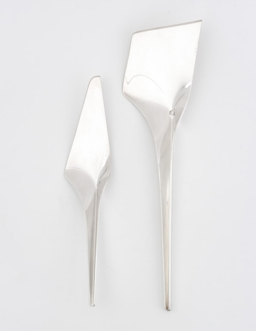 Sabattini Silver Plate Serving Tableware, 8 Pcs. - 6