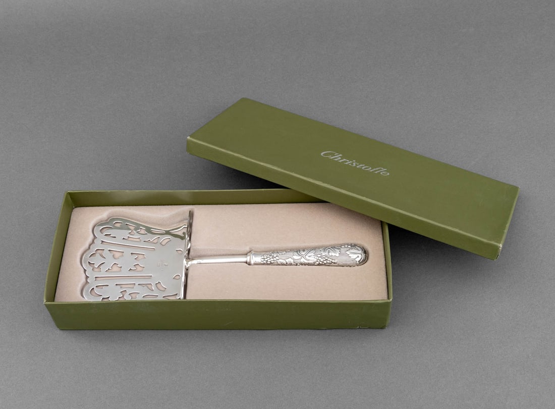 Christofle Silver Plate Serving Flatware, 3 Pcs. - 17