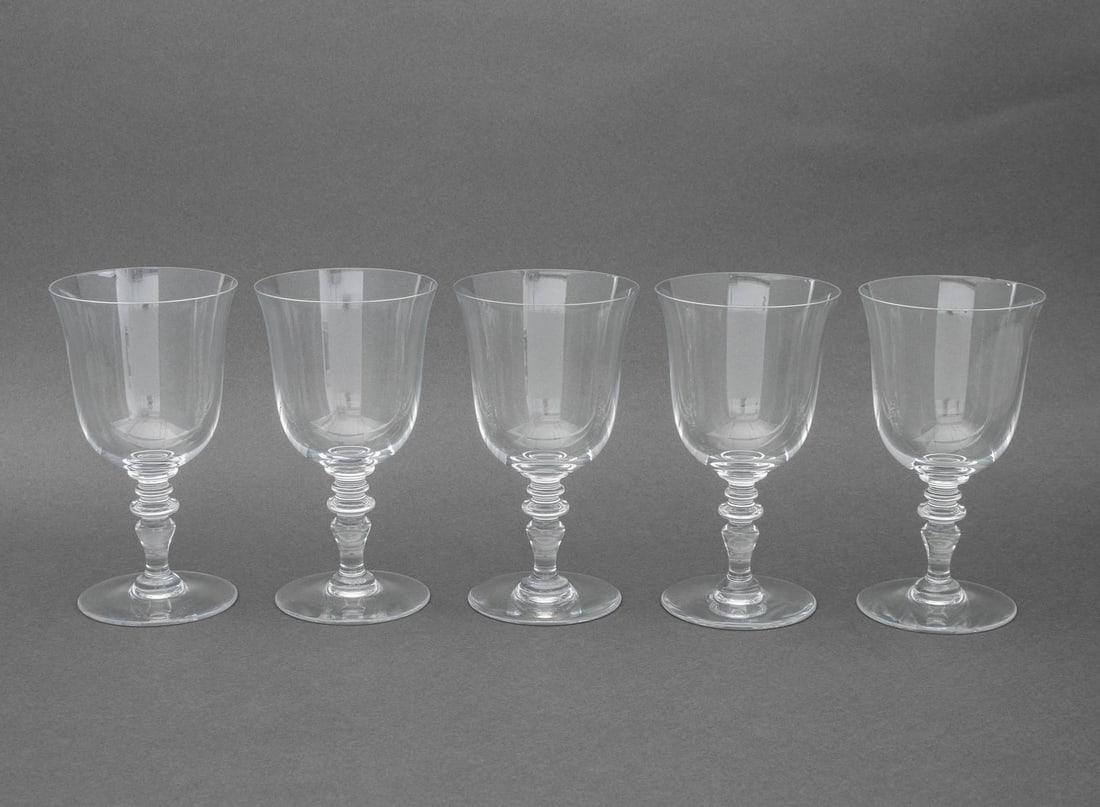 Baccarat Crystal "Provence" Water Glasses, 5 - 2