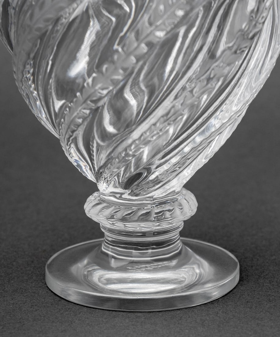 Lalique "Ermenonville" Crystal Vase - 3