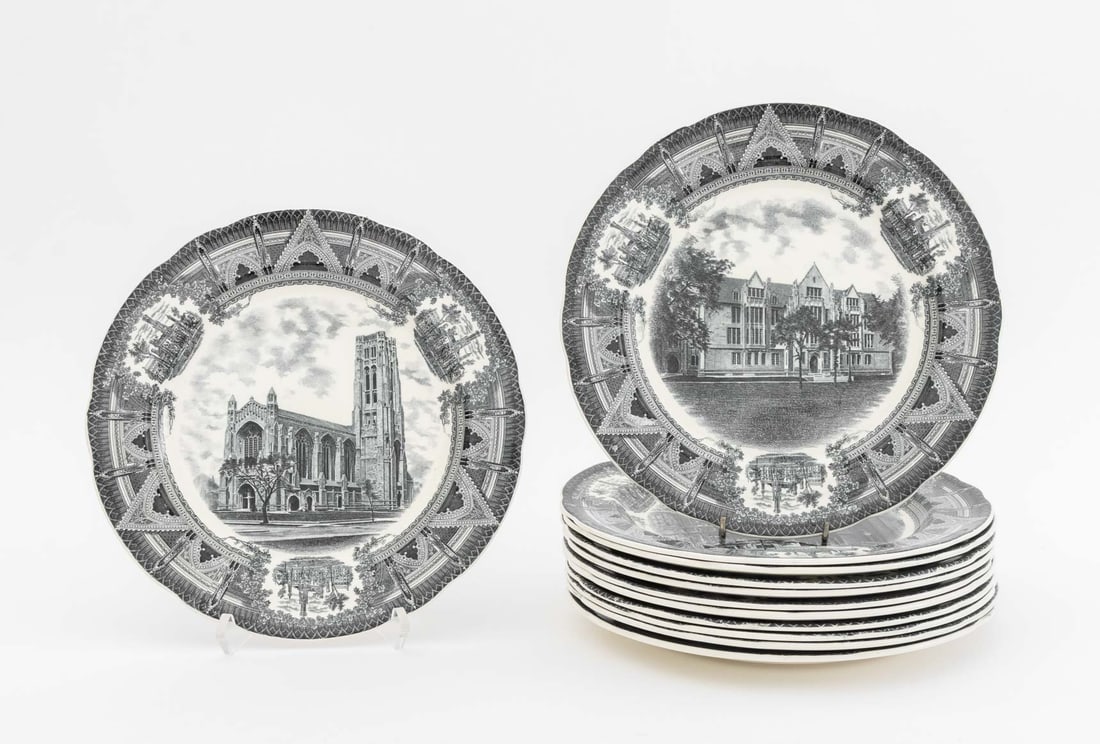 Spode Transfer Decorated Dinnerware, 47 Pcs. - 20