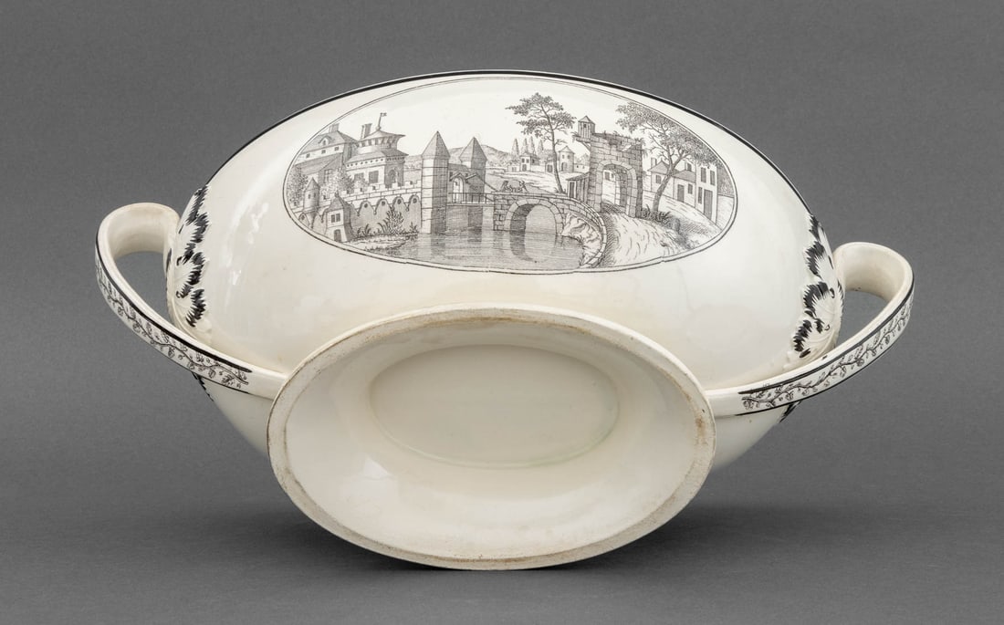 French Creamware Tableware, 3 Pcs. - 13