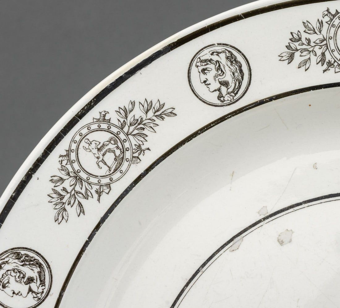 French Creamware Tableware, 3 Pcs. - 16