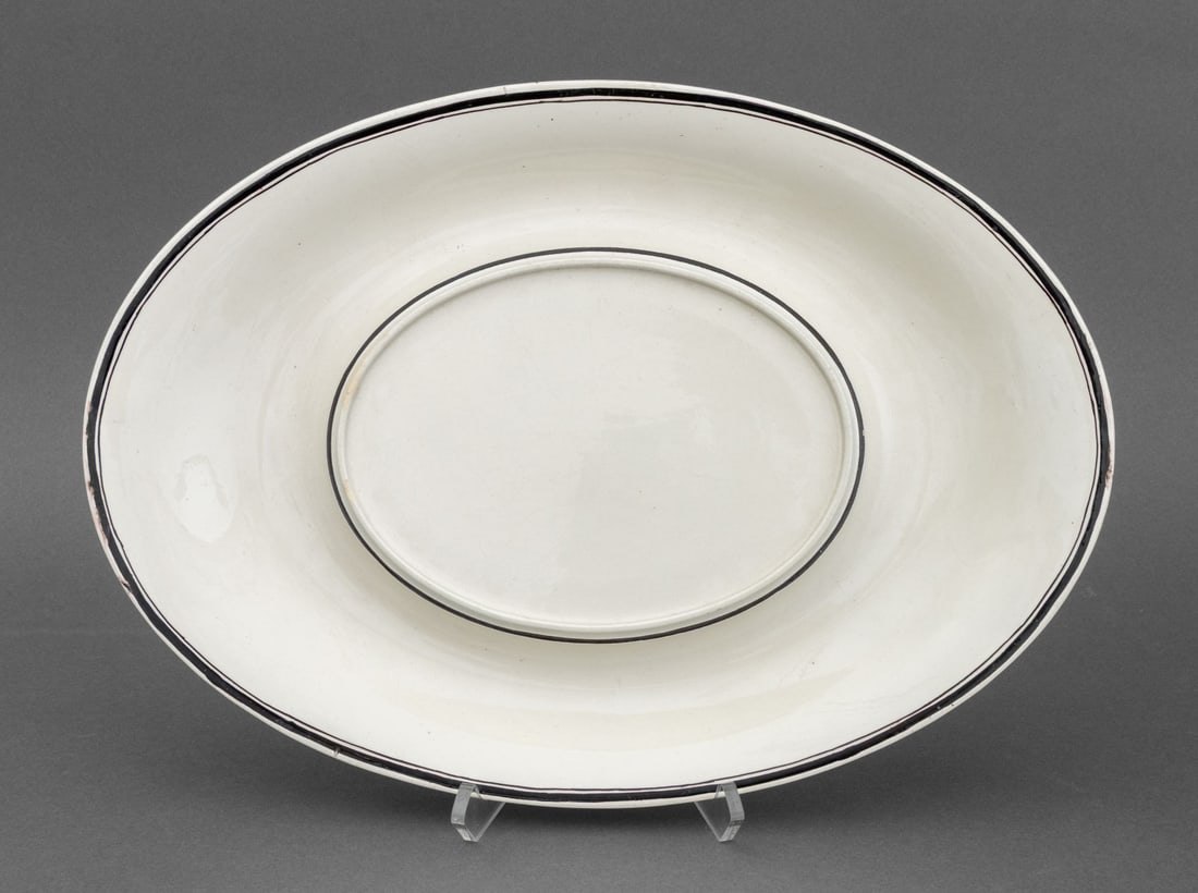 French Creamware Tableware, 3 Pcs. - 6