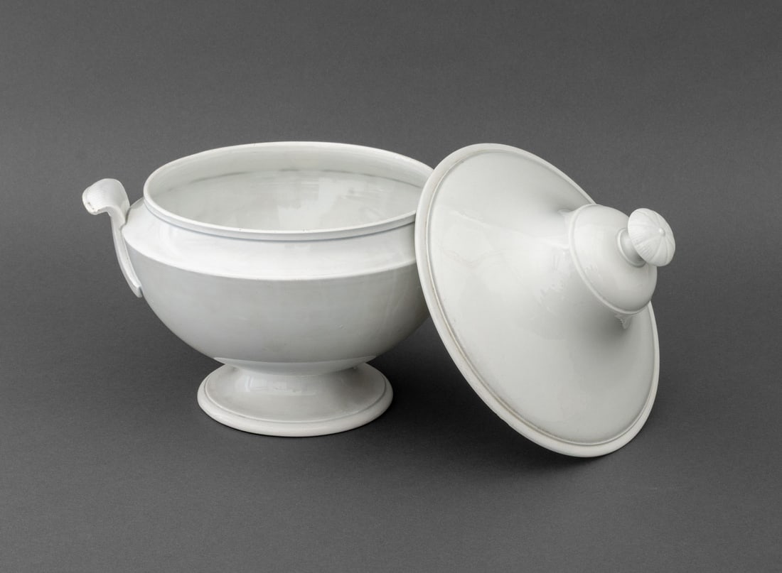 French Ceramic Tableware, 14 Pcs. - 4