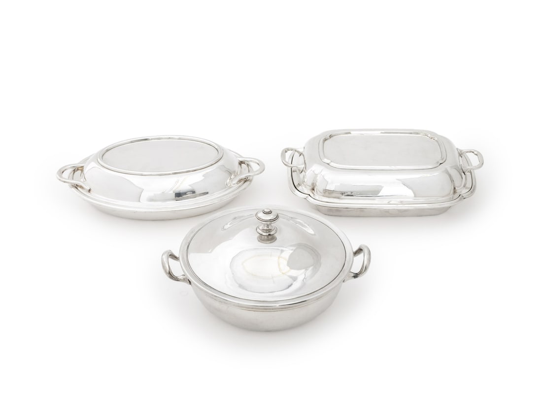 English Silver Plate Covered Dishes, 3 (1 of 11)