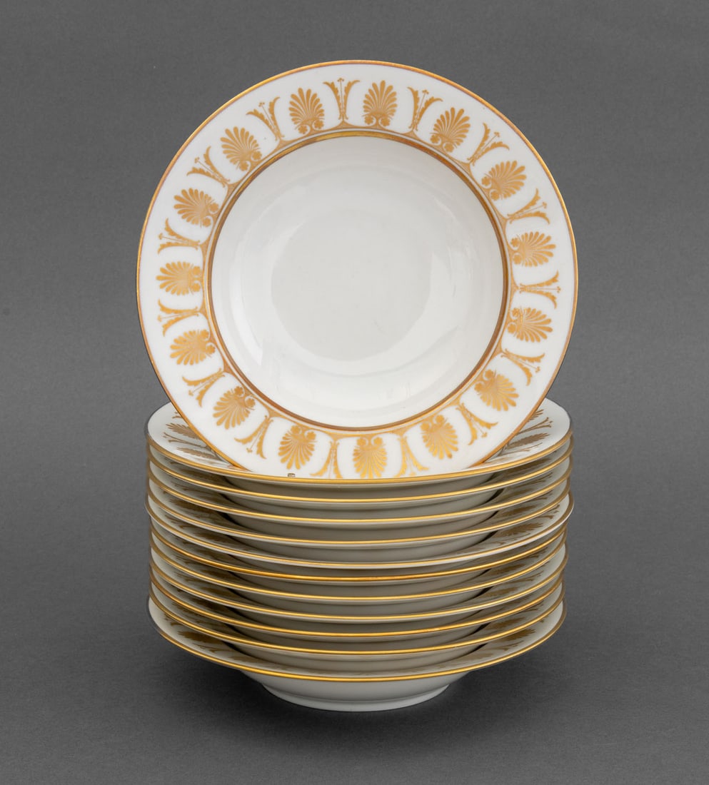 Richard Ginori "Pompeii Gold" Porcelain Bowls, 12 (1 of 6)