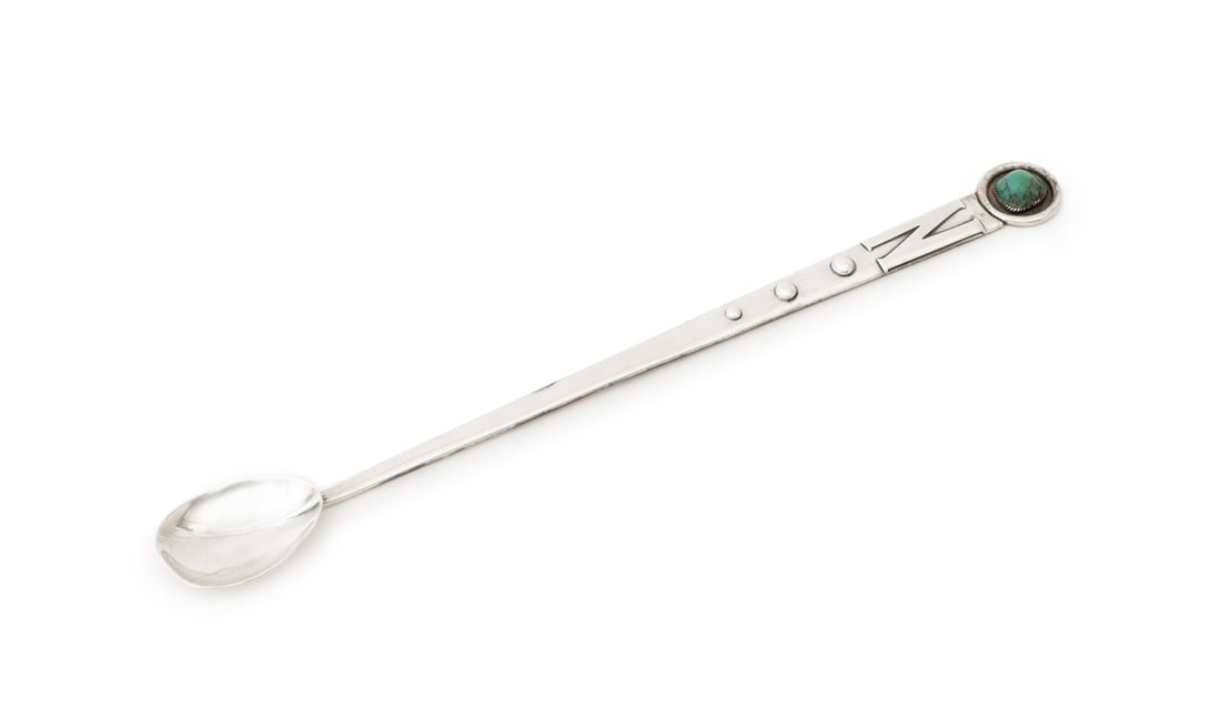 Frank Patania, Sr. Sterling Silver Cocktail Spoon (1 of 7)