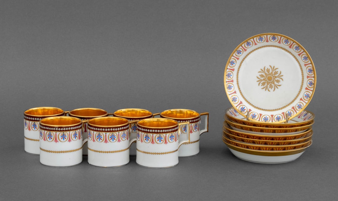 Royal Vienna Porcelain Cafe Noir Service for 7 (1 of 9)