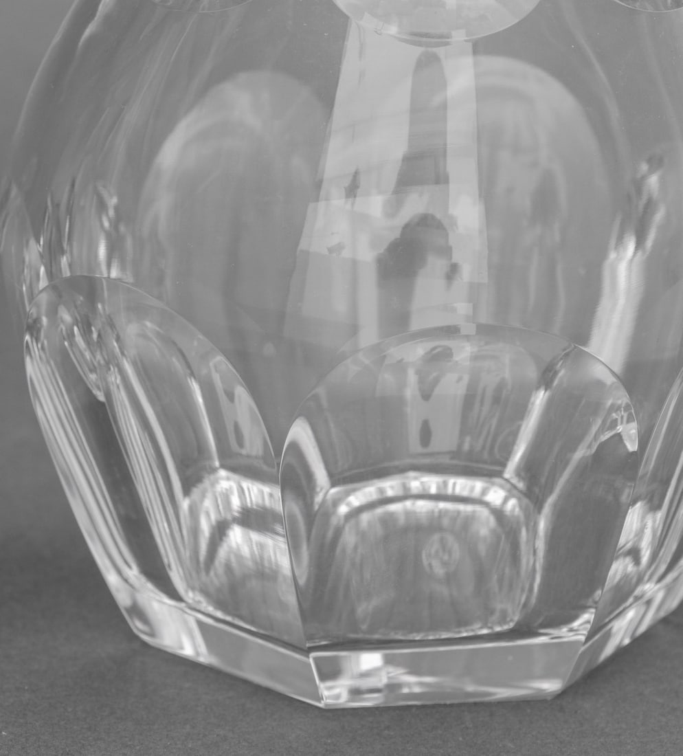 Baccarat Crystal "Harcourt" Decanters, Pair - 5