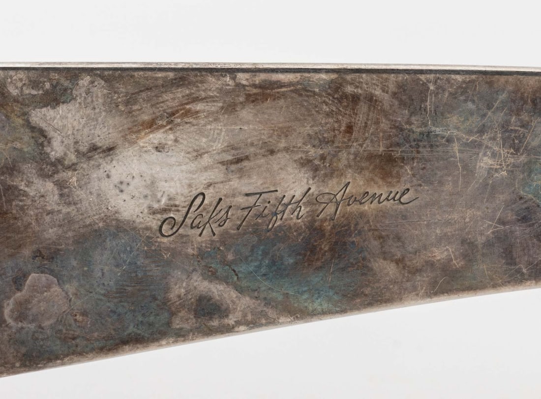 Modern Silver Plate Serving Tableware, 2 Pcs. - 11