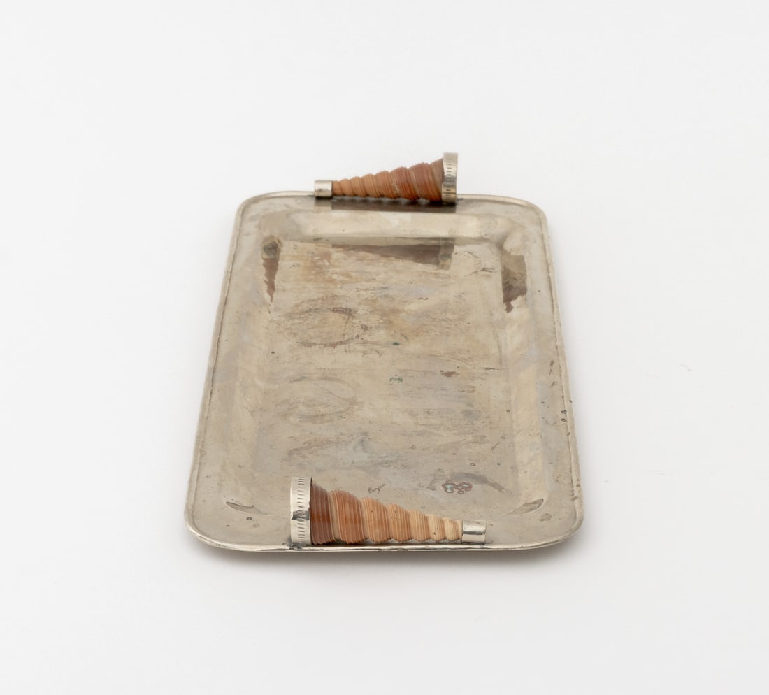 Modern Silver Plate Serving Tableware, 2 Pcs. - 6