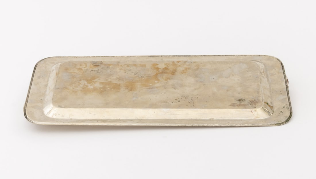 Modern Silver Plate Serving Tableware, 2 Pcs. - 7