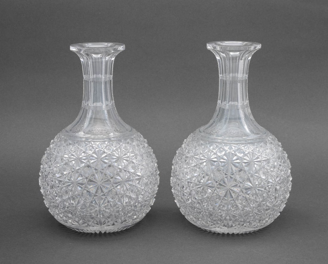 American Brilliant Cut Crystal Decanters, 3 - 2