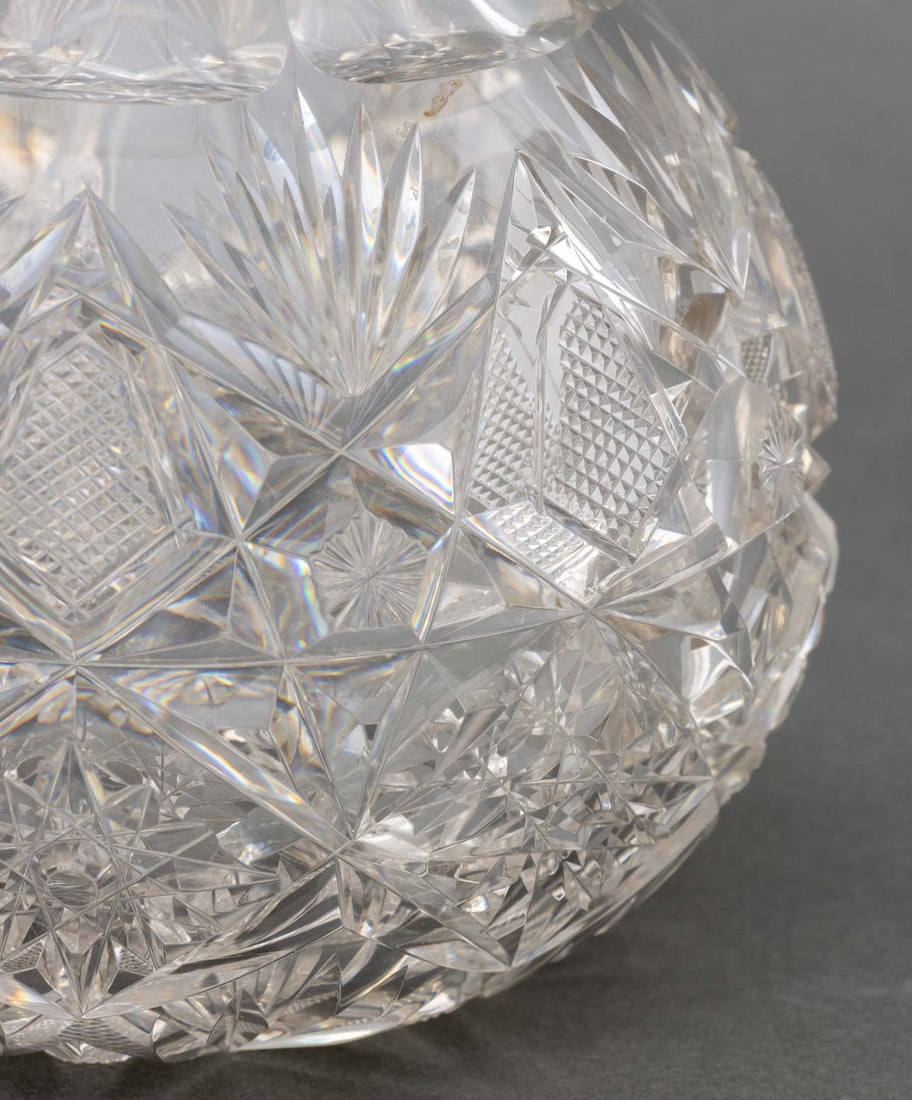 American Brilliant Cut Crystal Decanters, 3 - 8