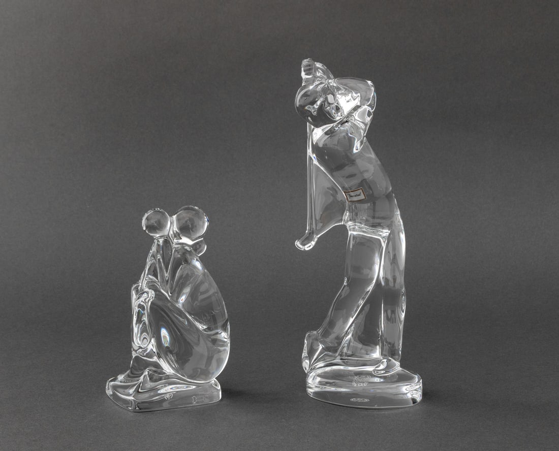 Baccarat "Augusta" & "Naked Tenderness" Figures, 2 (1 of 13)