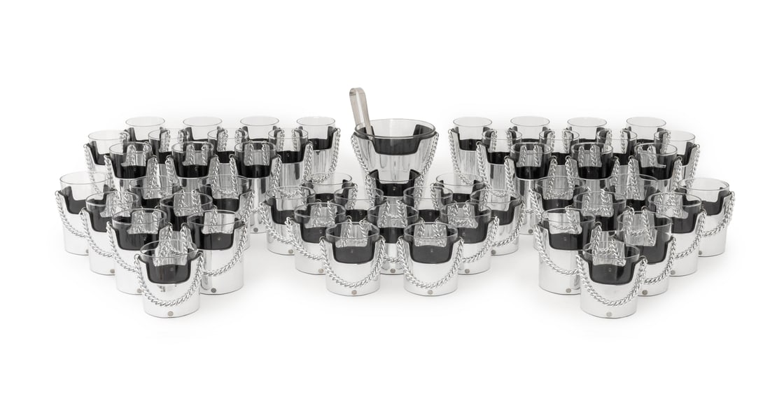 Contemporary Clear Glassware, 51 Pcs. (1 of 9)