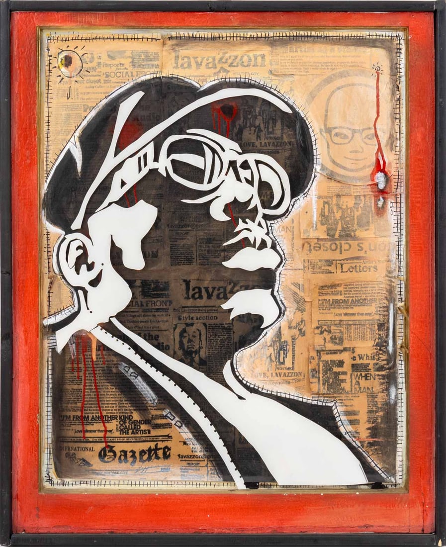 Eric Lavazzon "Biggie Smalls" Mixed Media (1 of 10)