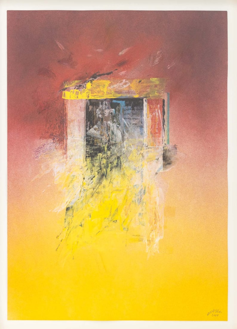 Illegibly Signed Abstract Composition, 2004 - 2