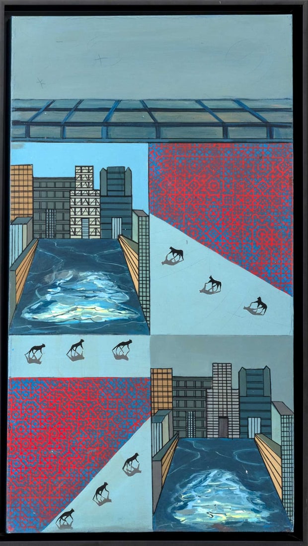 Graciela Cassel Cityscape Vignettes Mixed Media (1 of 7)