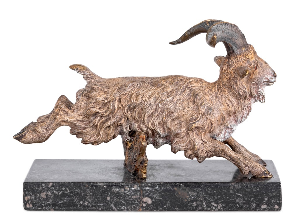 Austrian Cold Painted Bronze Billy Goat - 3