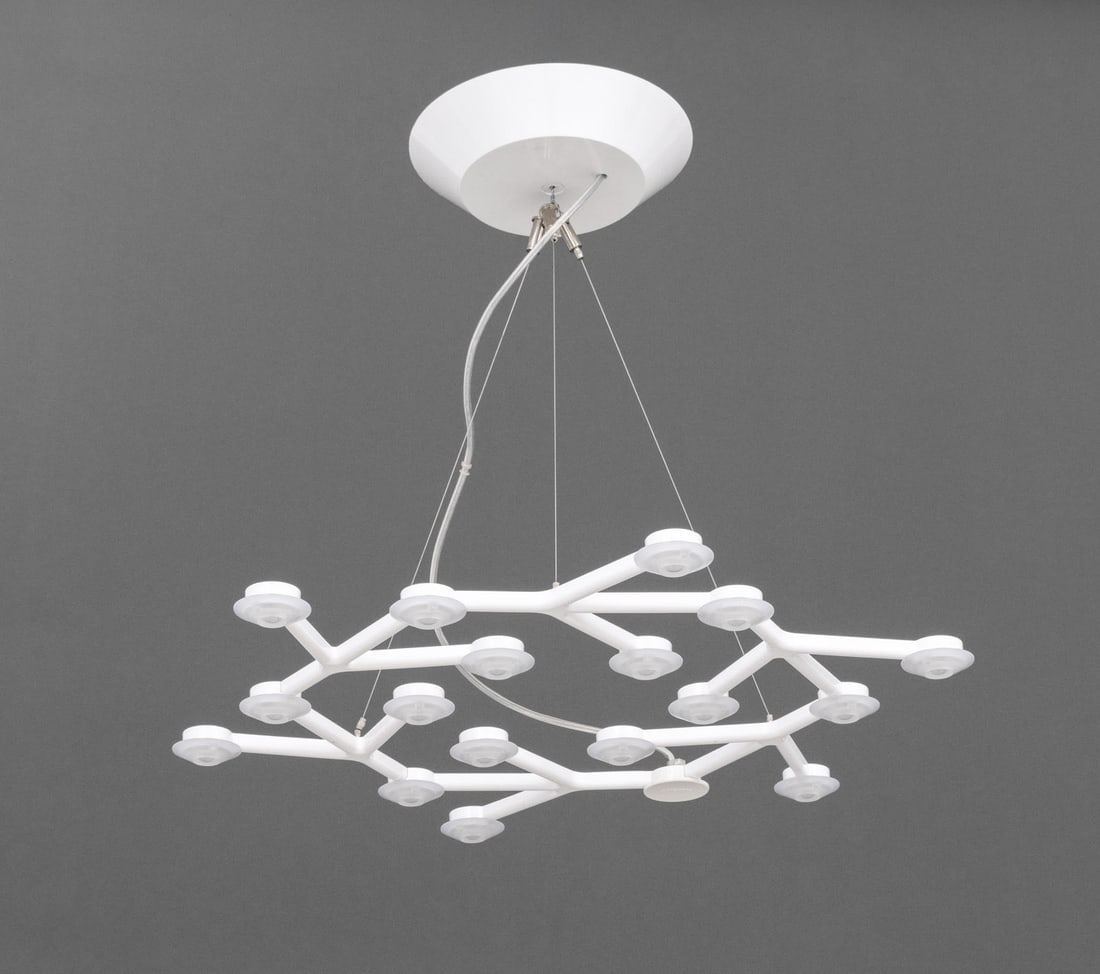 De Lucchi x Artemide LED Net Circle Ceiling Light (1 of 6)