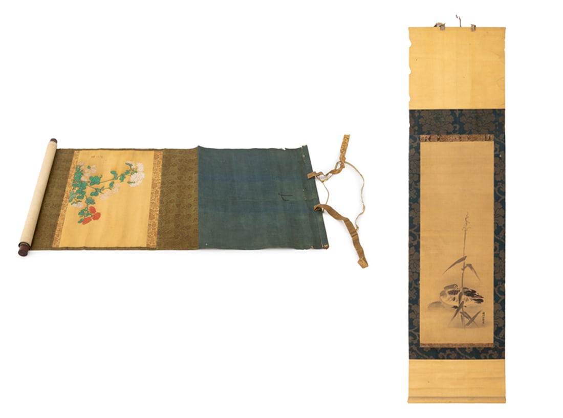 Japanese Painted Scrolls, 2 (1 of 10)