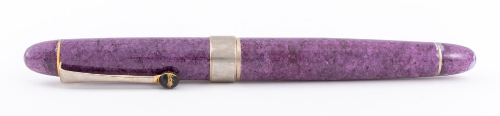 Minka Purple Lacquer Iridium Point Fountain Pen (1 of 5)