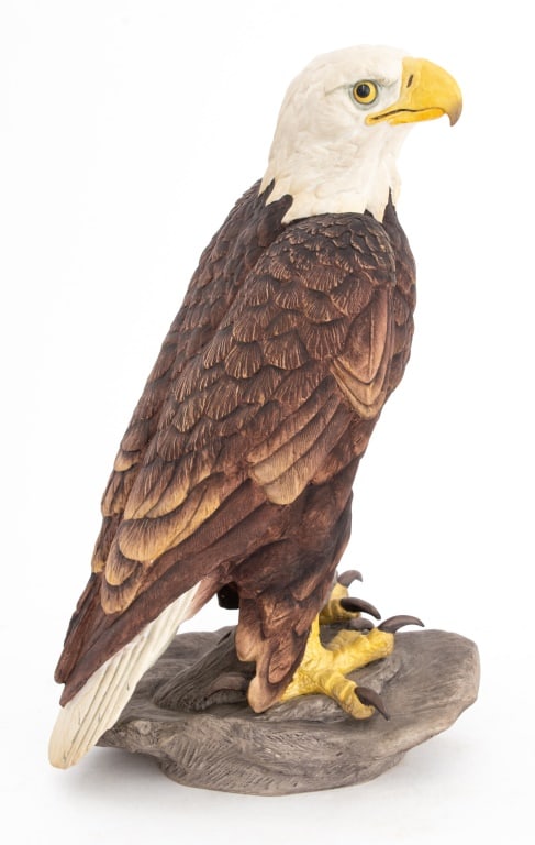Boehm Porcelain Bald Eagle Sculpture (1 of 10)