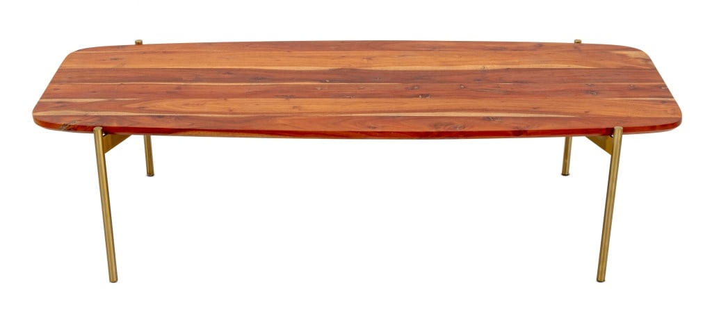 Contemporary Hardwood Coffee Table (1 of 4)