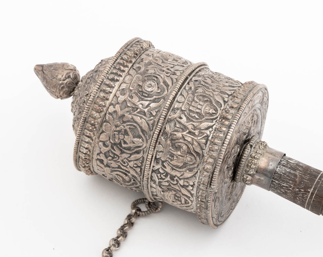 Tibetan Silver Plate Objects, 2 - 3