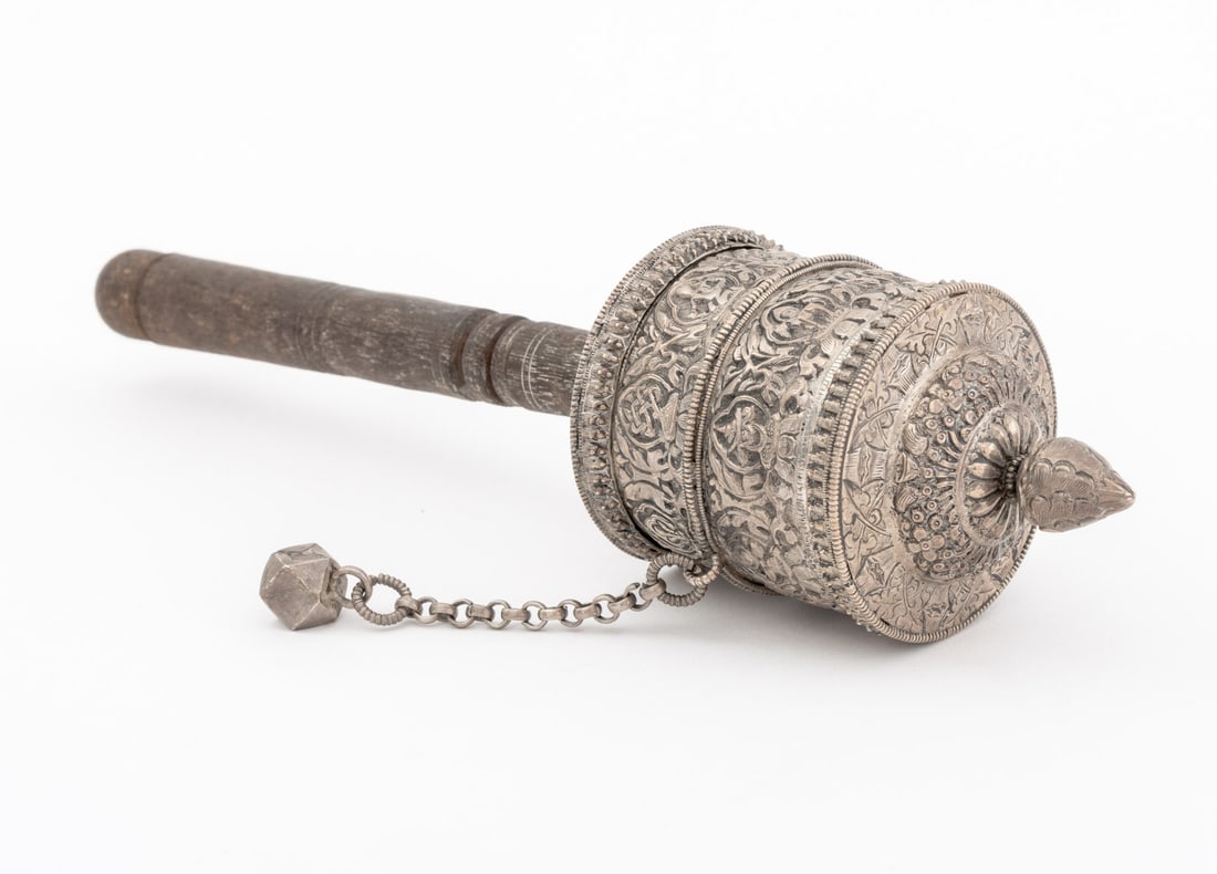 Tibetan Silver Plate Objects, 2 - 4