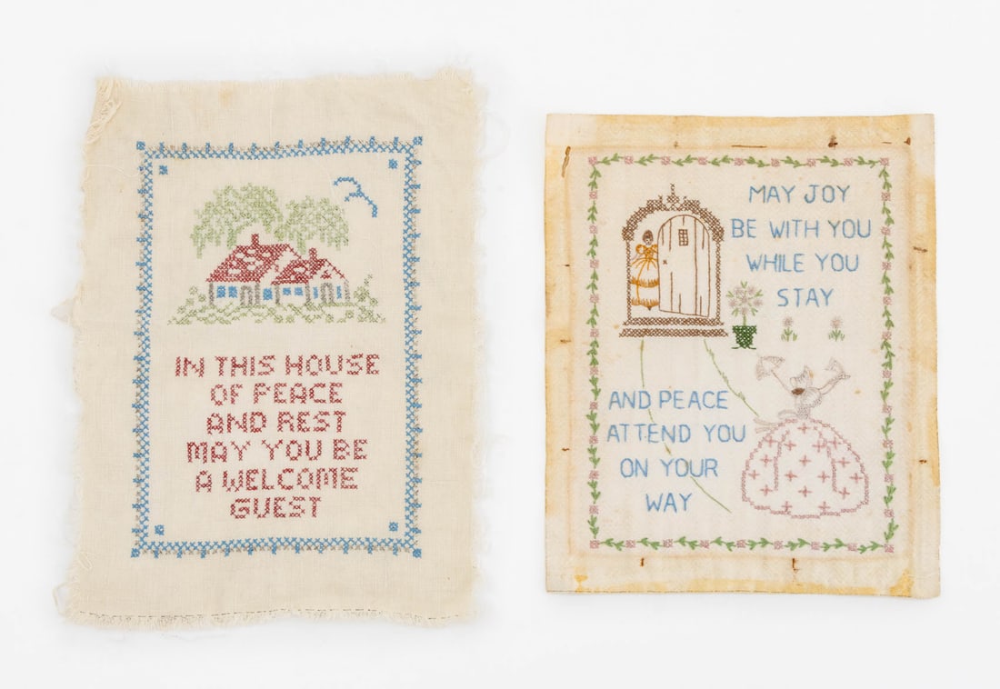 Home Blessing Needlepoint Panels, 2 (1 of 11)