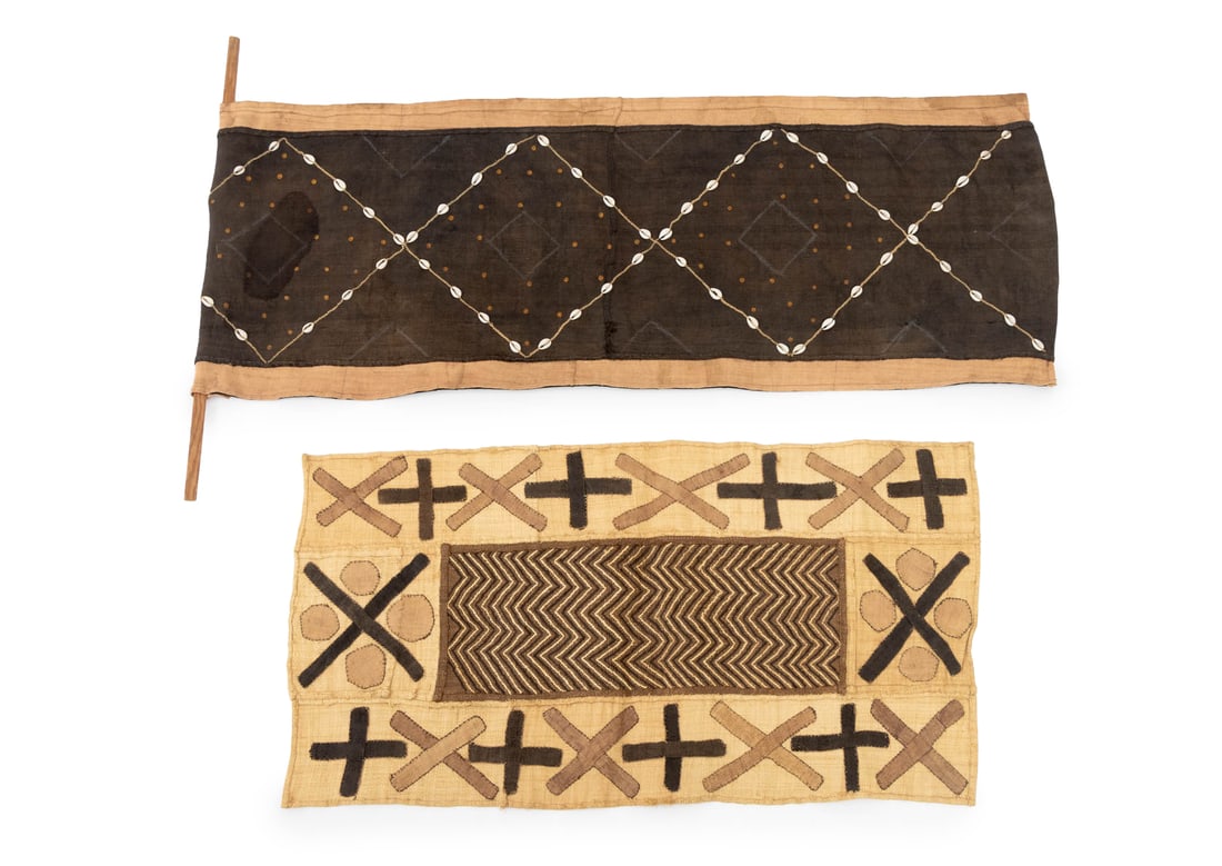 African Kuba Cloth Textile Panels, 2 (1 of 11)