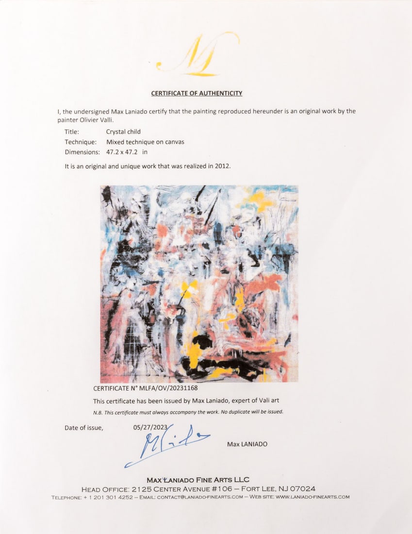 Olivier Valli "L'Enfant de Cristal", 2013 - 9