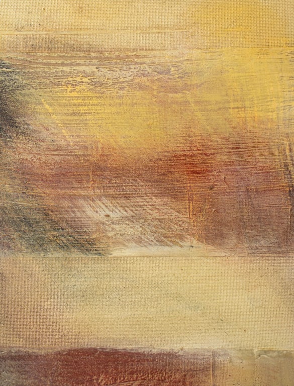 Large Found Object Abstract Mixed Media Panel - 6