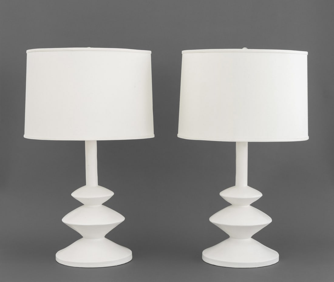 Alberto Giacometti Style Table Lamps, Pair (1 of 9)