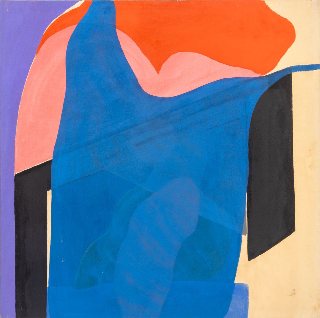 Jack Roth Untitled Acrylic on Canvas: Jack Roth (American, 1927-2004), Untitled, Acrylic on Canvas, estate stamp and marked "JR 4202" verso, unframed. 32.5" H x 32.5" W x 1.5" D. Provenance: The Estate of the Artist. Keywords: "Rodney Jac