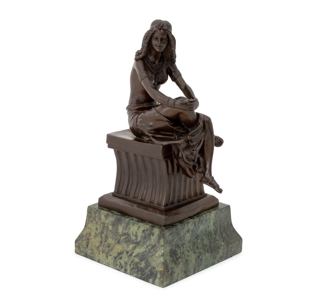 After D.H. Chiparus Cleopatra Patinated Bronze (1 of 14)