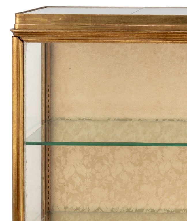 Giltwood Rectangular Display Case - 3