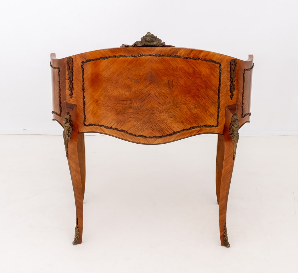 Louis XV Style Marquetry Kingwood Escritoire - 13