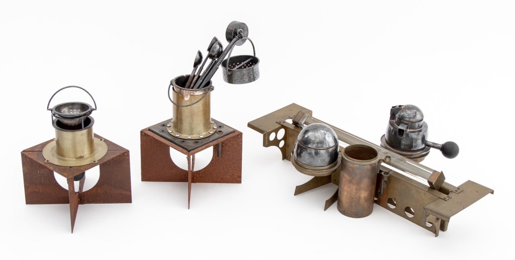 Sterling Silver & Brass Scientific Instruments, 12 (1 of 5)